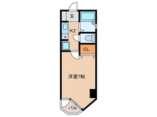 セカンドＯＡハイツの物件間取画像